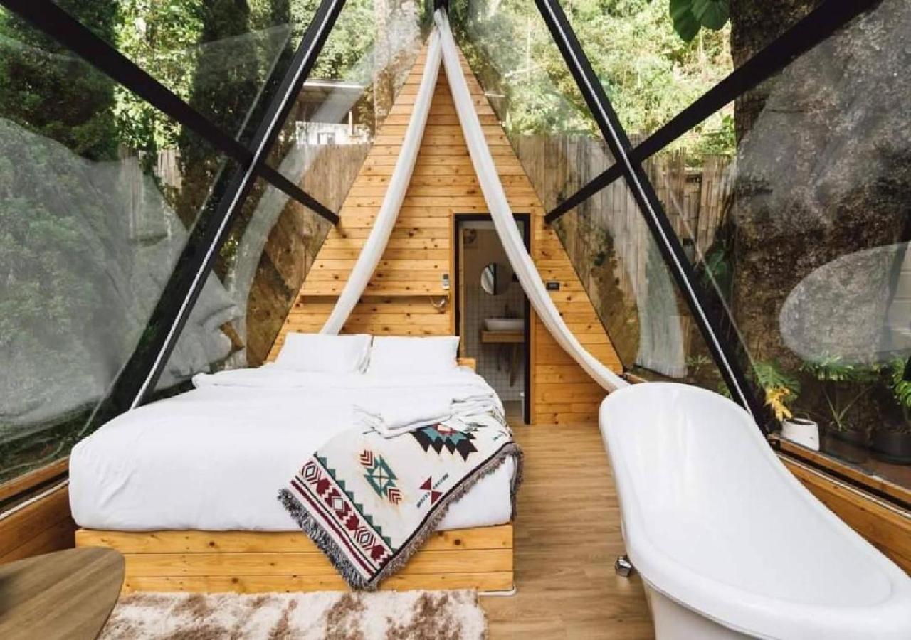 فندق Morning Star Glamping Ban Pok Nai المظهر الخارجي الصورة