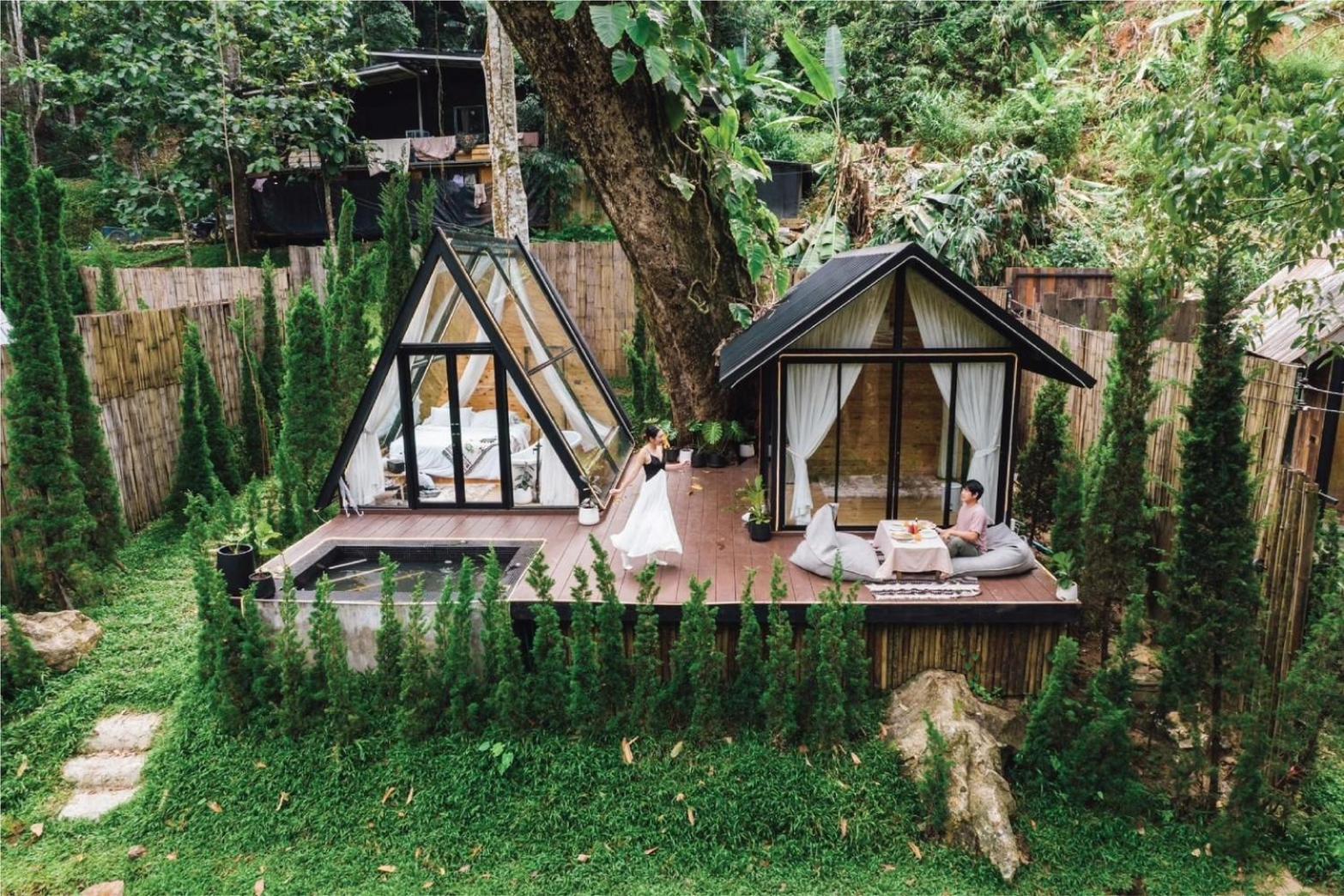 فندق Morning Star Glamping Ban Pok Nai المظهر الخارجي الصورة