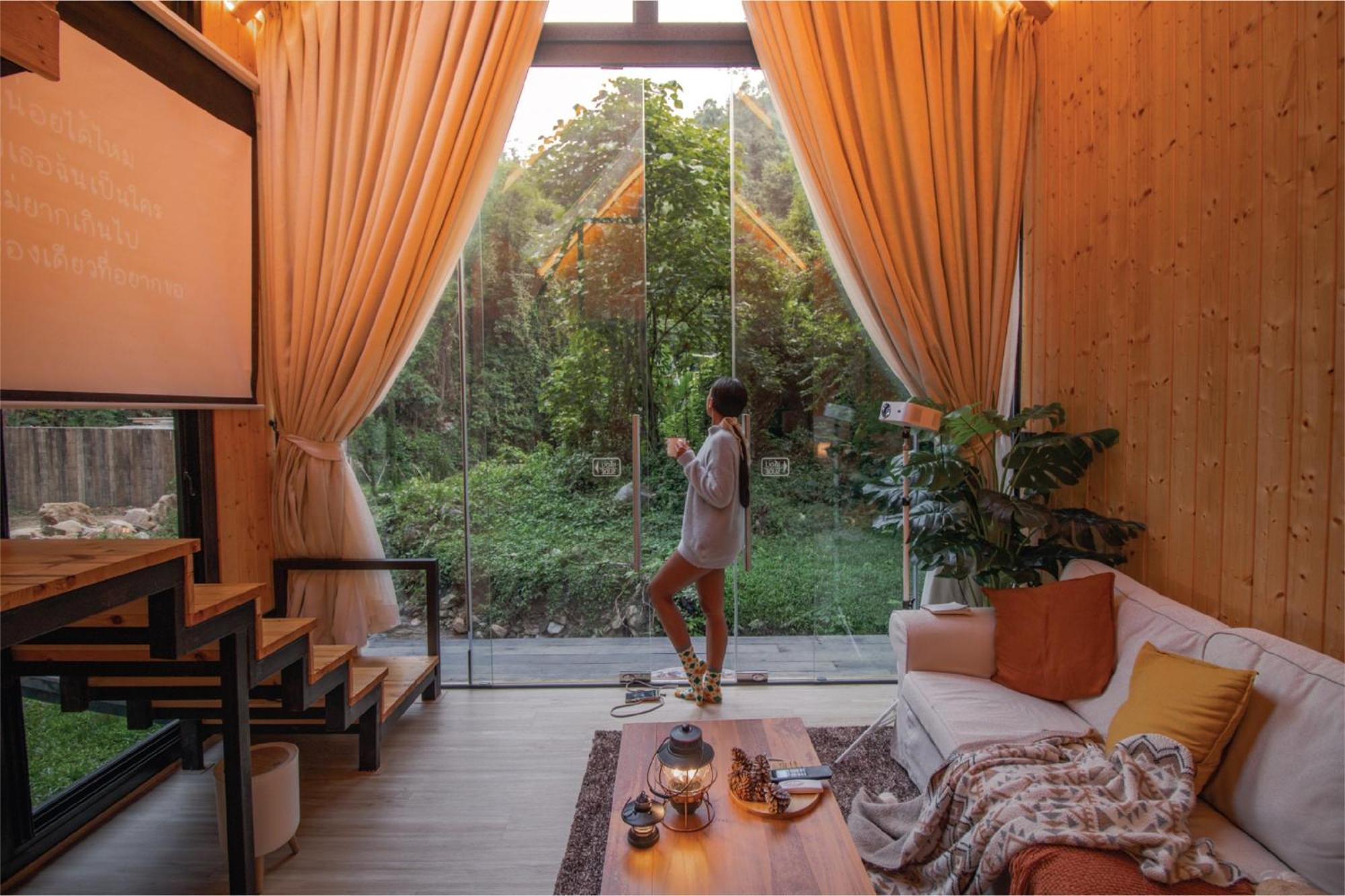 فندق Morning Star Glamping Ban Pok Nai المظهر الخارجي الصورة