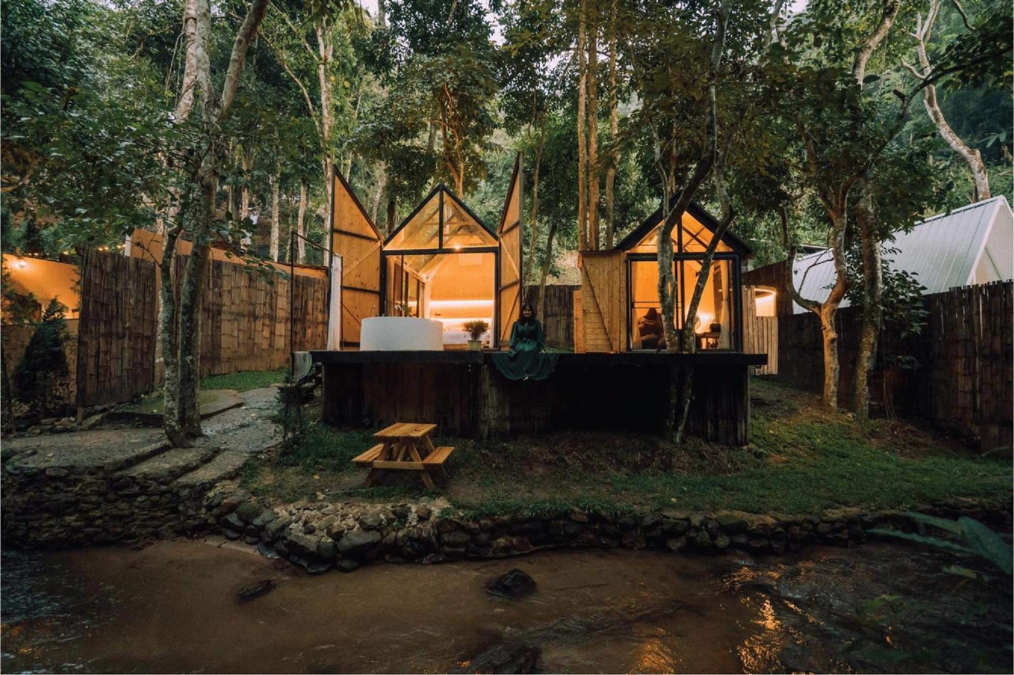 فندق Morning Star Glamping Ban Pok Nai المظهر الخارجي الصورة